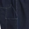 10,5 inç Bol Kesim Denim Marangoz Şortu