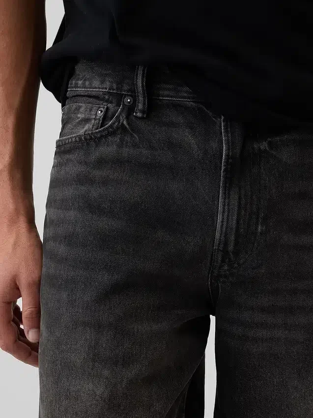 10,5 inç Bol Kesim Denim Şortlar