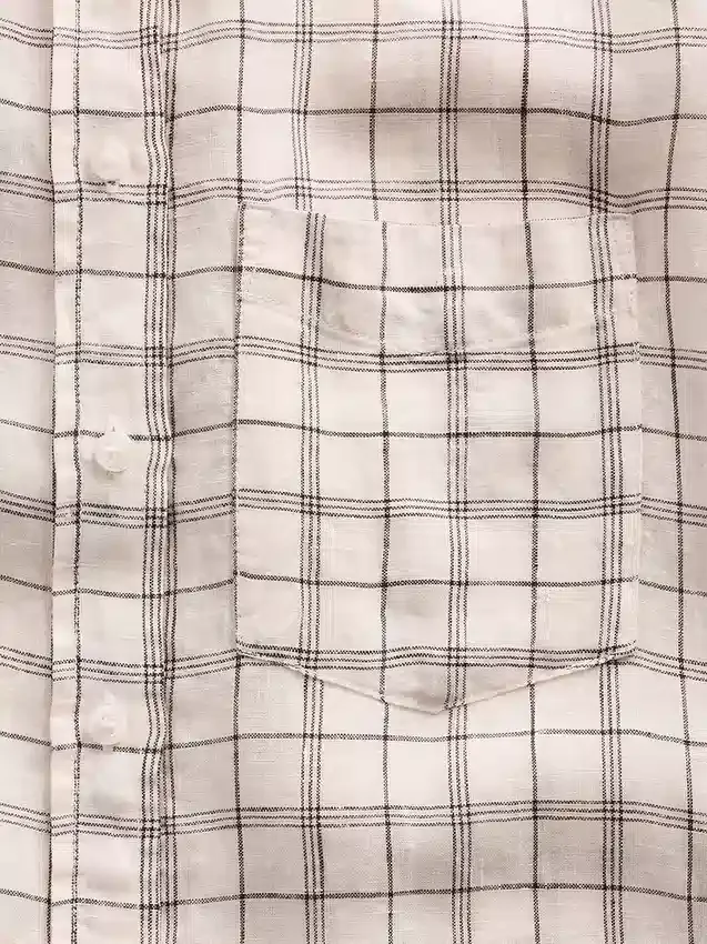 %100 Keten Oversized Gömlek