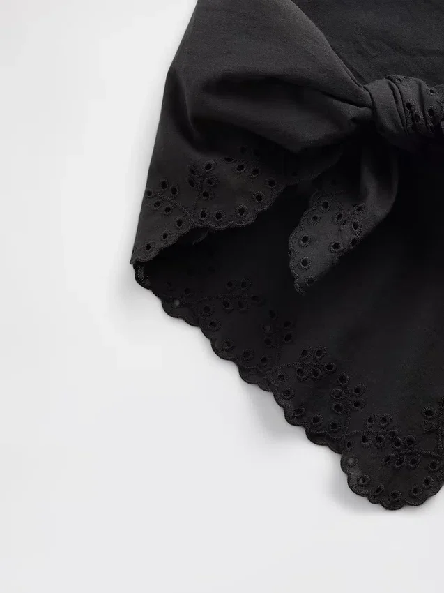 %100 Pamuk Delikli Bandana Atkı