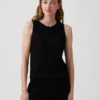 %100 Pamuk Kroşe Tank Top