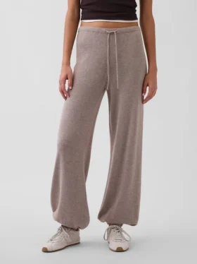 %100 Pamuk Rahat Kazak Jogger Pantolon