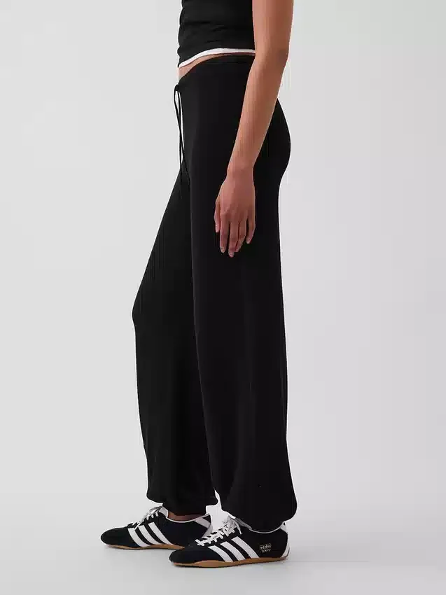 %100 Pamuk Rahat Kazak Jogger Pantolon
