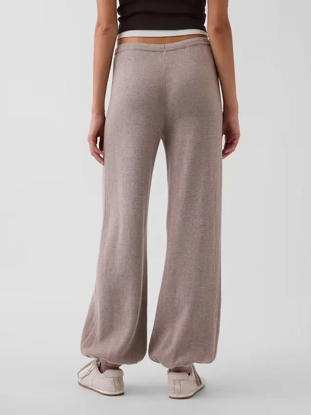 %100 Pamuk Rahat Kazak Jogger Pantolon