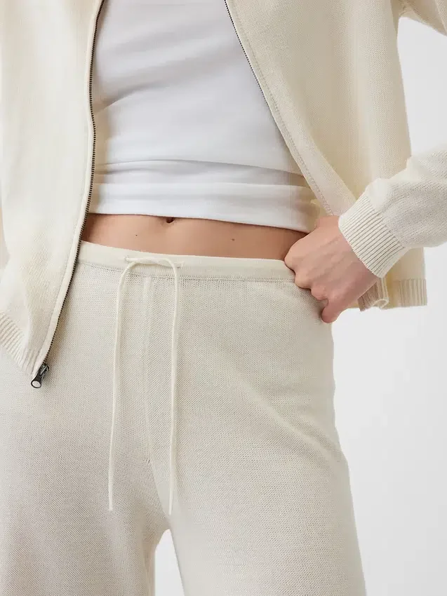 %100 Pamuk Rahat Kazak Jogger Pantolon