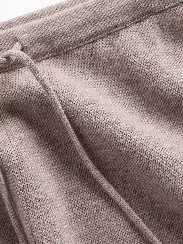 %100 Pamuk Rahat Kazak Jogger Pantolon