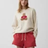 %100 Pamuklu Oversized Kazak