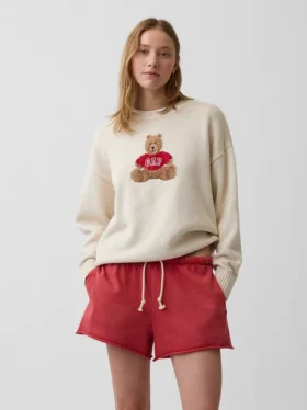 %100 Pamuklu Oversized Kazak