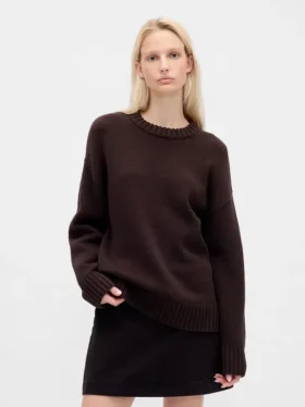 %100 Pamuklu Oversized Kazak