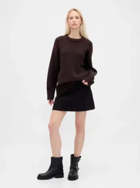 %100 Pamuklu Oversized Kazak