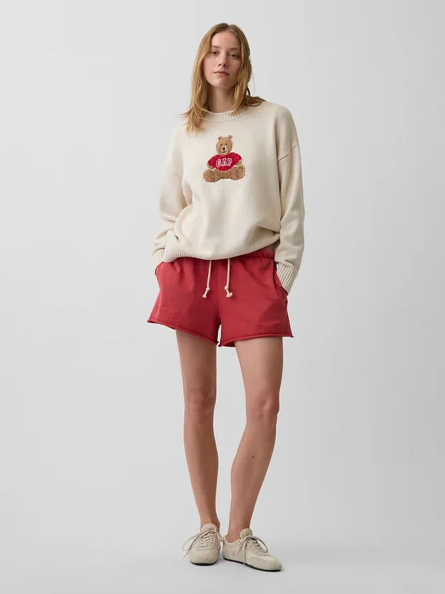 %100 Pamuklu Oversized Kazak