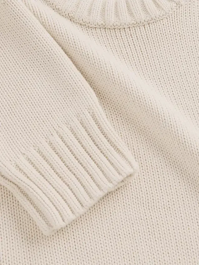 %100 Pamuklu Oversized Kazak