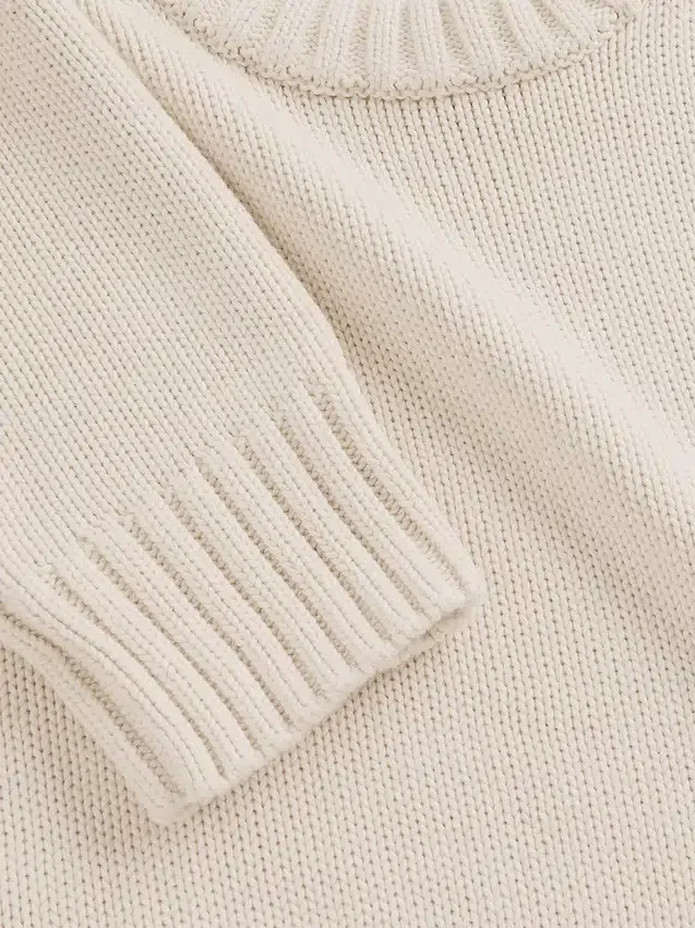 %100 Pamuklu Oversized Kazak