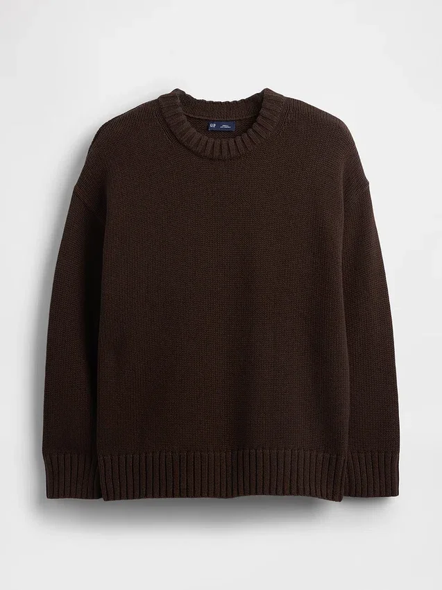 %100 Pamuklu Oversized Kazak