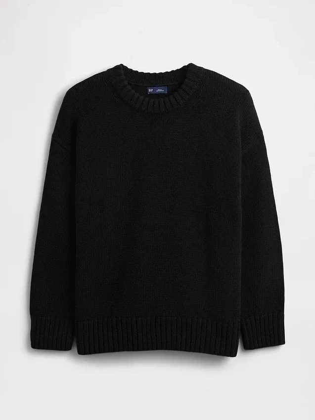 %100 Pamuklu Oversized Kazak