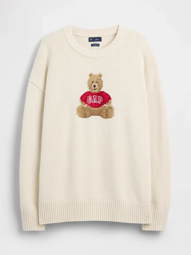 %100 Pamuklu Oversized Kazak