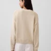 %100 Pamuklu Oversized Kısa Kazak