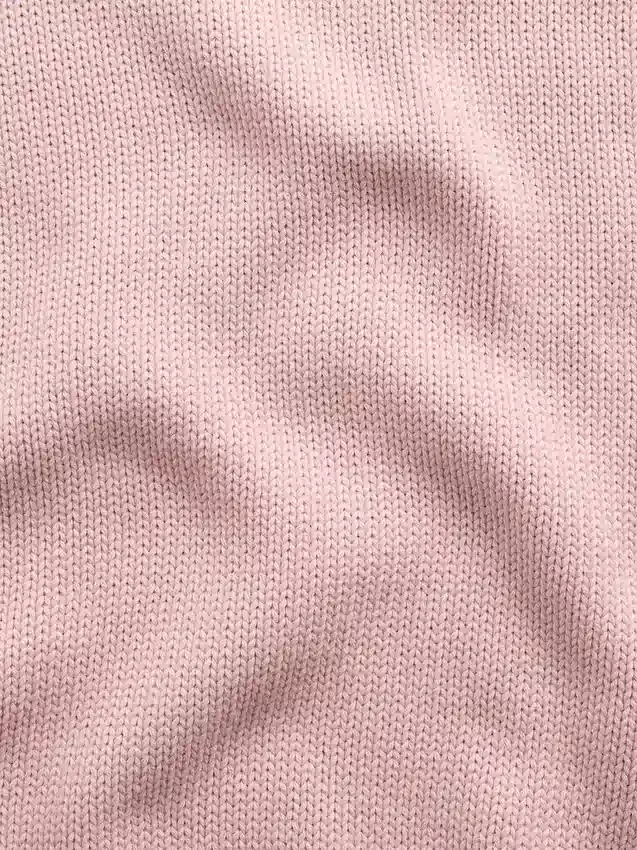 %100 Pamuklu Oversized Kısa Kazak