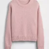 %100 Pamuklu Oversized Kısa Kazak