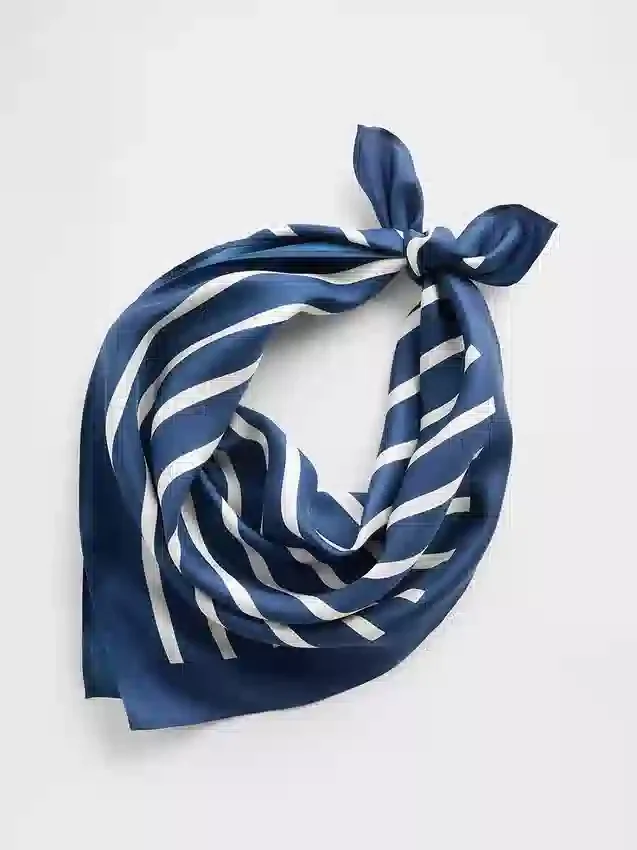 %100 İpek Bandana