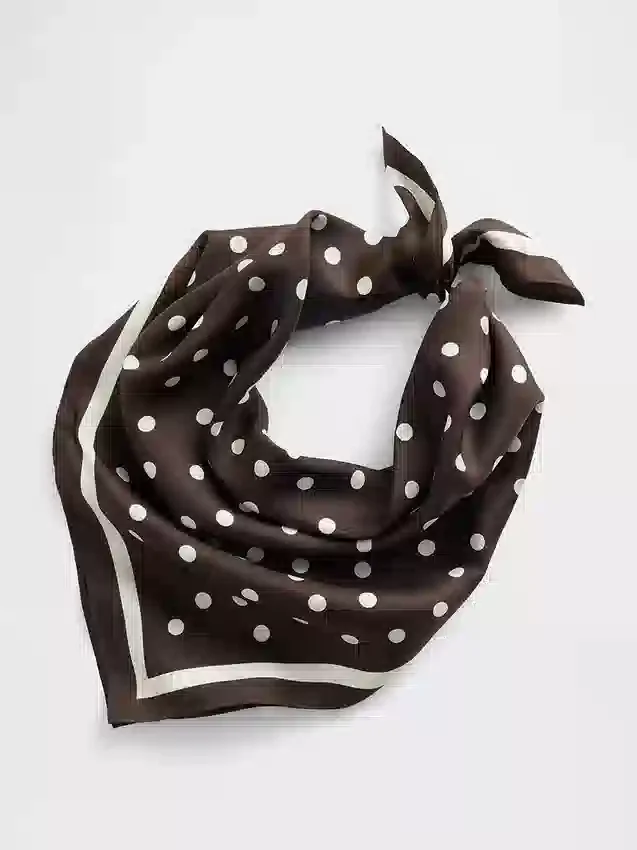 %100 İpek Bandana