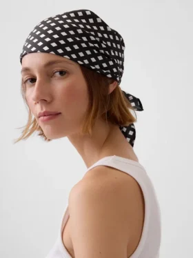 %100 İpek Bandana