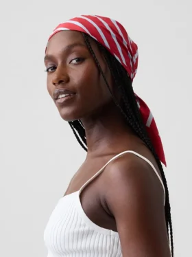 %100 İpek Bandana