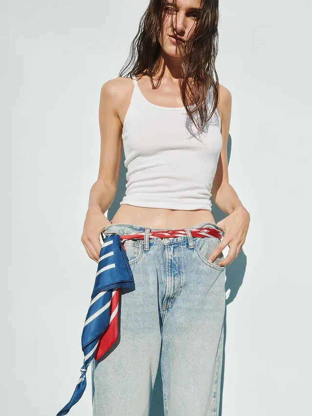 %100 İpek Bandana