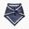 %100 İpek Büyük Boy Üçgen Bandana Atkı