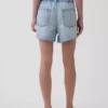 3,5 inç Ultra Yumuşak, Düşük Bel, Rahat Denim Şortlar