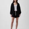 3,5 inç Vintagesoft Havlu Kumaş Rahat Sweat Şortlar