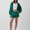 3,5 inç Vintagesoft Havlu Kumaş Rahat Sweat Şortlar