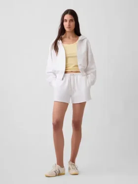3,5 inç Vintagesoft Havlu Kumaş Rahat Sweat Şortlar