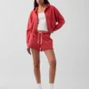 3,5 inç Vintagesoft Havlu Kumaş Rahat Sweat Şortlar
