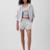 3,5 inç Vintagesoft Havlu Kumaş Rahat Sweat Şortlar