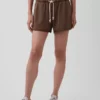 3,5 inç Vintagesoft Havlu Kumaş Rahat Sweat Şortlar