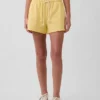 3,5 inç Vintagesoft Havlu Kumaş Rahat Sweat Şortlar