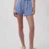 3,5 inç Vintagesoft Havlu Kumaş Rahat Sweat Şortlar