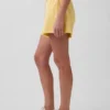 3,5 inç Vintagesoft Havlu Kumaş Rahat Sweat Şortlar