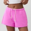 3,5 inç Vintagesoft Havlu Kumaş Rahat Sweat Şortlar
