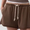 3,5 inç Vintagesoft Havlu Kumaş Rahat Sweat Şortlar