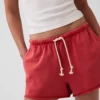 3,5 inç Vintagesoft Havlu Kumaş Rahat Sweat Şortlar