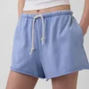 3,5 inç Vintagesoft Havlu Kumaş Rahat Sweat Şortlar
