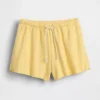 3,5 inç Vintagesoft Havlu Kumaş Rahat Sweat Şortlar