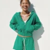 3,5 inç Vintagesoft Havlu Kumaş Rahat Sweat Şortlar