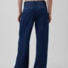 365 Düşük Bel Denim Pileli Pantolon