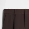 365 Düşük Bel Pileli Geniş Paça Pantolon