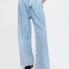 365 Yüksek Bel Ultra Yumuşak Pileli Denim Pantolon