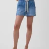 4" Denim Kolay Şort