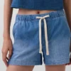 4" Denim Kolay Şort